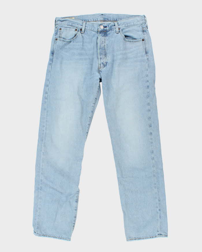 Levi's 501 150th Anniversary Light Denim Straight Leg Jeans - W36 L34