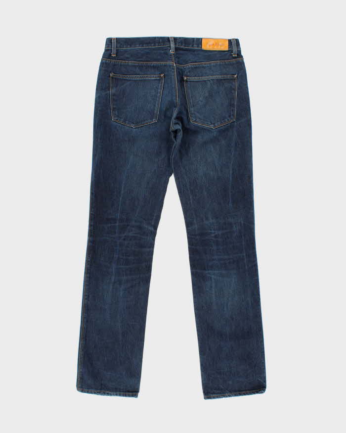 Vintage Acne Raw Indigo Denim Slim Fit Jeans - W32 L33