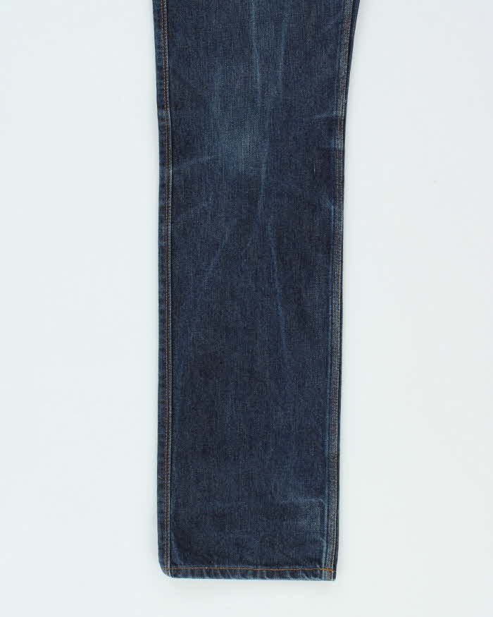 Vintage Acne Raw Indigo Denim Slim Fit Jeans - W32 L33