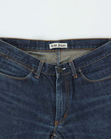 Vintage Acne Raw Indigo Denim Slim Fit Jeans - W32 L33