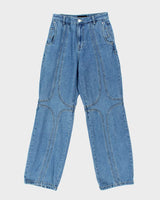 SS2021 Nuth Wide Leg Denim Jeans - W30 L32