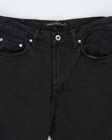 Vintage Y2K 00s Versace JC Double Dyed Wide Leg Denim Jeans - W30 L30