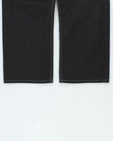 Vintage Y2K 00s Evisu x Puma Black Wide Leg Denim Jeans - W36 L26