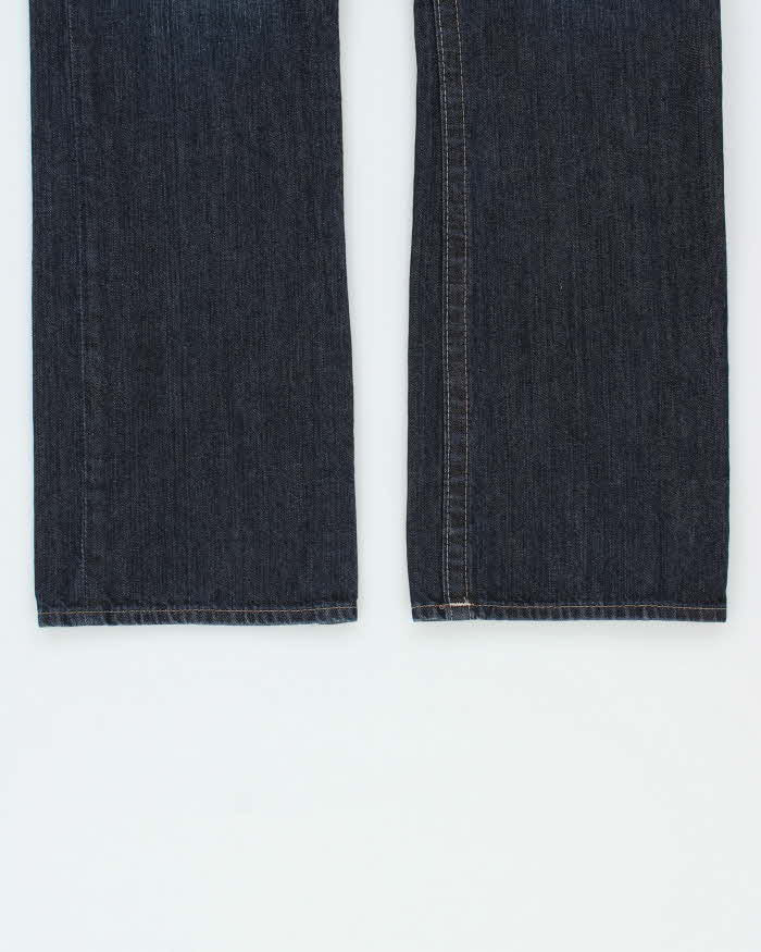 Vintage True Religion Flap Pocket Indigo Straight Leg Denim Jeans - W34 L34