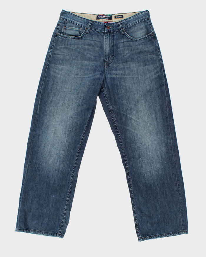 Vintage Y2K 00s Ecko UNLTD Baggy Fit Wide Leg Denim Jeans - W34 L32