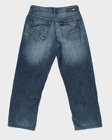 Vintage Y2K 00s Ecko UNLTD Baggy Fit Wide Leg Denim Jeans - W34 L32