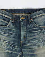 Vintage Y2K 00s Lee Riders Japanese Indigo Denim Low Rise Bootcut Jeans - W32 L31