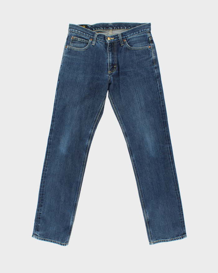 Vintage Y2K 00s Lee Riders Japanese Denim Low Rise Straight Leg Jeans - W31 L31