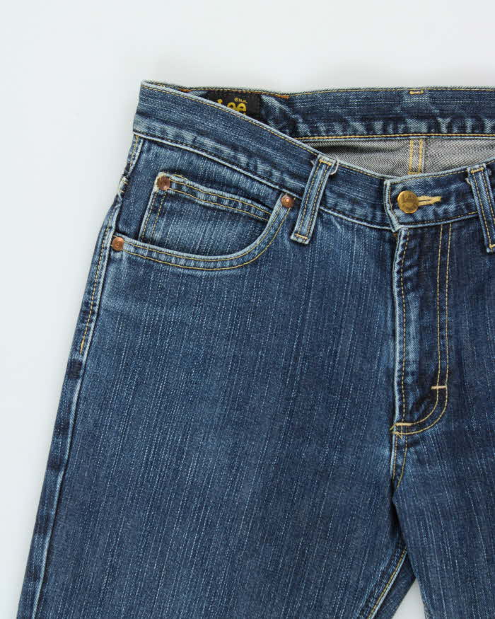 Vintage Y2K 00s Lee Riders Japanese Denim Low Rise Straight Leg Jeans - W31 L31
