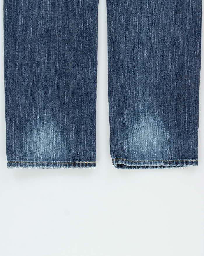 Vintage Y2K 00s Lee Riders Japanese Denim Low Rise Straight Leg Jeans - W31 L31