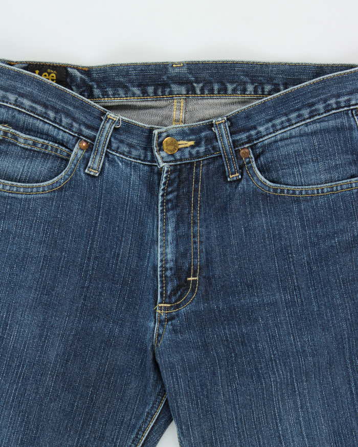 Vintage Y2K 00s Lee Riders Japanese Denim Low Rise Straight Leg Jeans - W31 L31