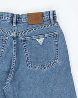 Vintage 1990s Guess High Waisted Straight Leg Jeans - W32 L29