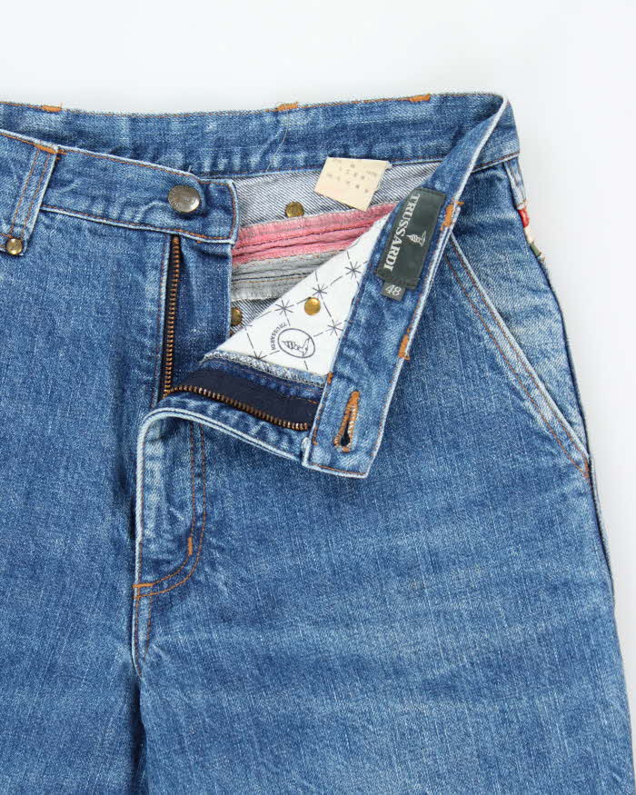 Vintage 1990s Trussardi Relaxed Straight Leg Jeans - W30 L29