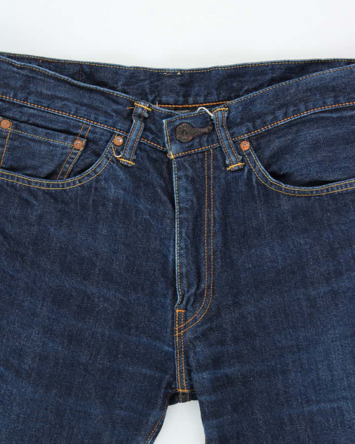 Vintage Levi's 505 Japanese Selvedge Denim Straight Leg Jeans - W33 L28