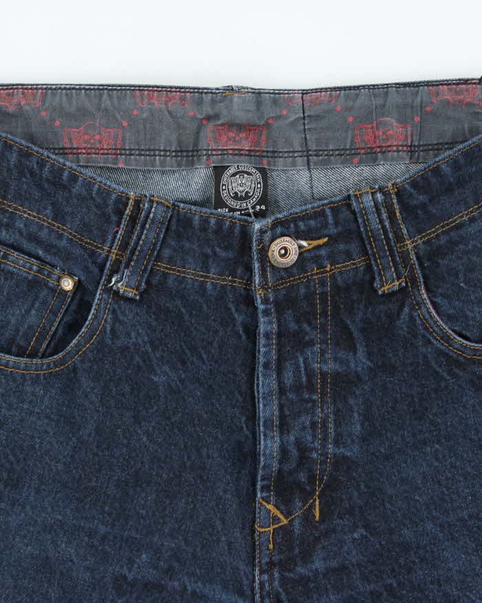 Vintage Y2k 00s Dussault Custom Ink Jeans - W34 L33