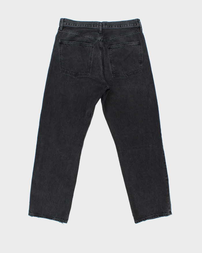 Agolde Wide Leg Black Jeans - W32 L29