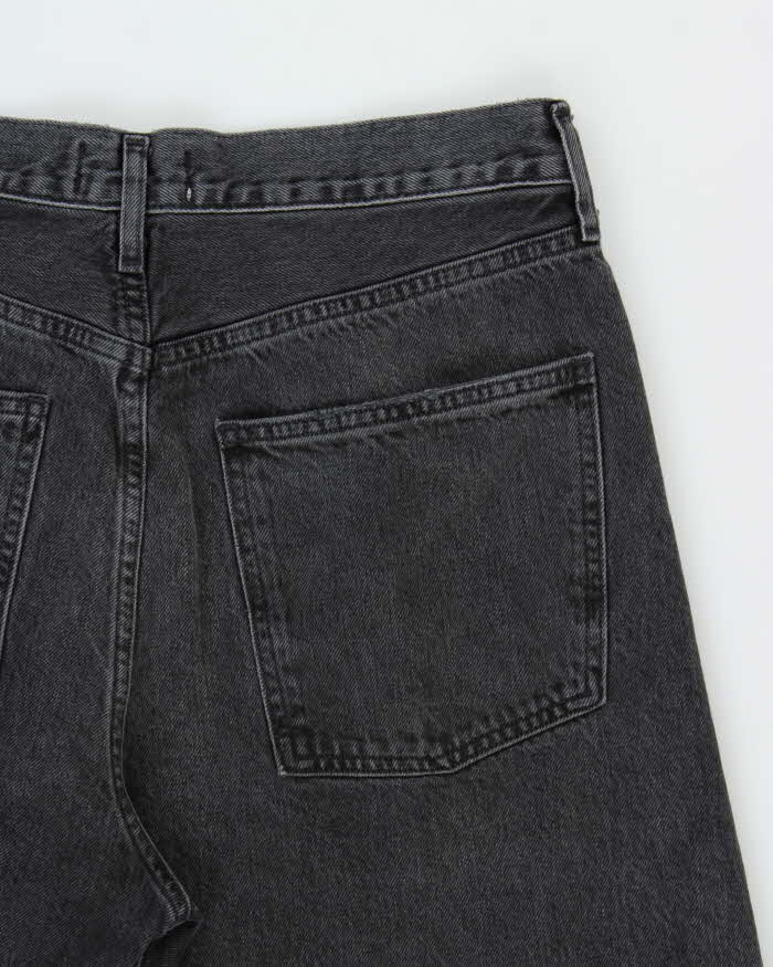 Agolde Wide Leg Black Jeans - W32 L29