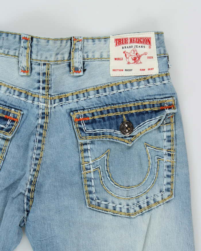 Vintage Y2k 00s True Religion Contrast Stitch Jeans - W35 L30
