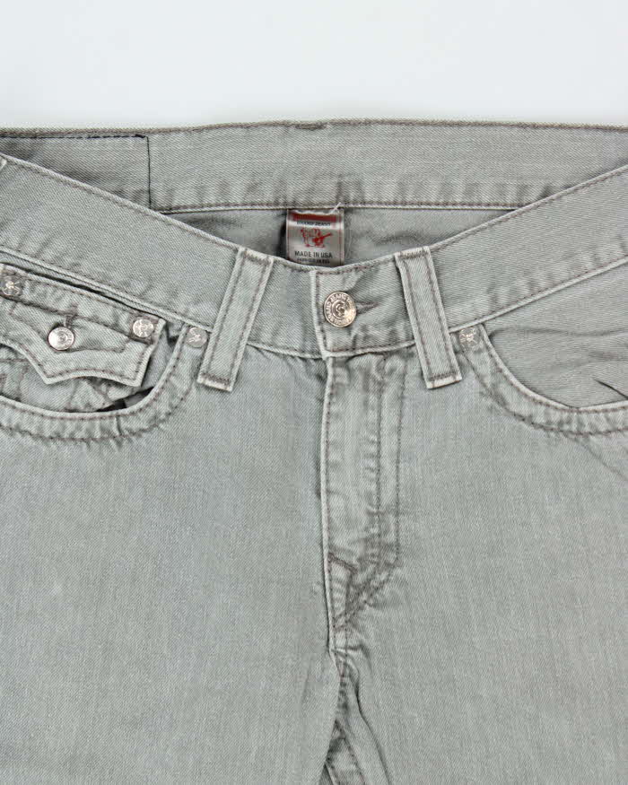 Vintage True Religion Flap Straight Leg Jeans - W34 L33
