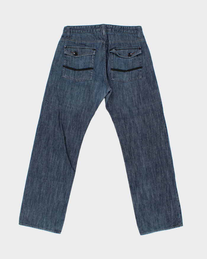 Vintage Y2K 00s Oakley Indigo Denim Flap Pocket Straight Leg Jeans - W32 L31