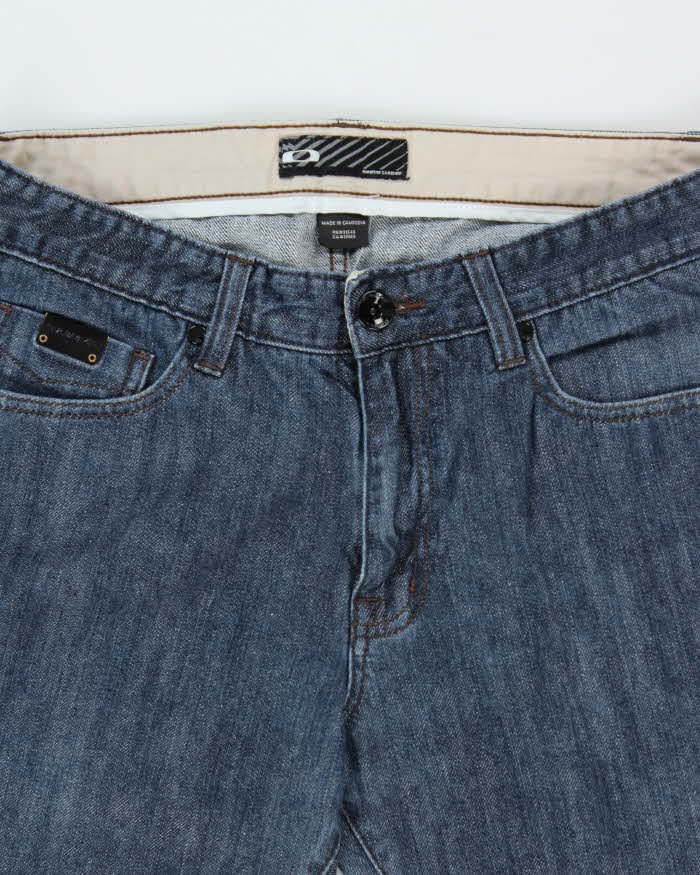 Vintage Y2K 00s Oakley Indigo Denim Flap Pocket Straight Leg Jeans - W32 L31