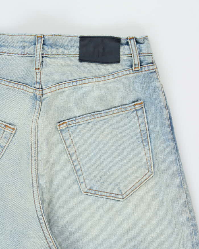 Shapes LA Made In USA Light Denim Wide Leg Jeans - W32 L29