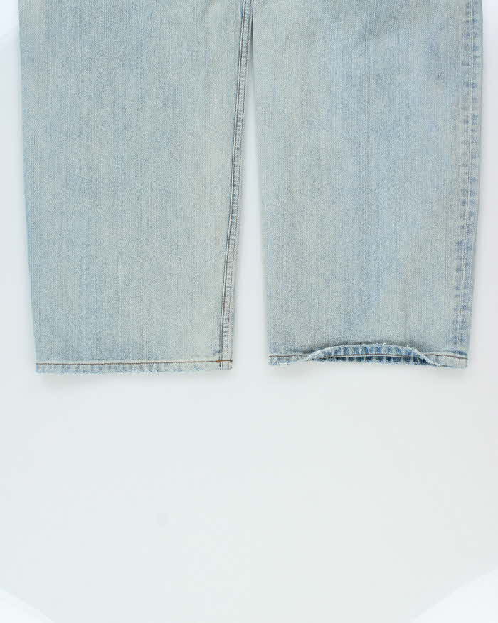 Shapes LA Made In USA Light Denim Wide Leg Jeans - W32 L29