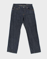 Vintage Y2K 00s Marc Ecko Cut &amp; Sew Raw Denim Straight Leg Jeans - W36 L33
