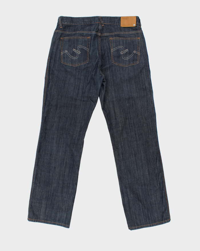 Vintage Y2K 00s Marc Ecko Cut &amp; Sew Raw Denim Straight Leg Jeans - W36 L33