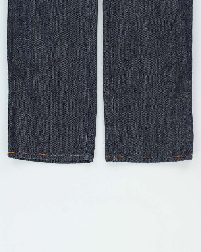 Vintage Y2K 00s Marc Ecko Cut & Sew Raw Denim Straight Leg Jeans - W36 L33