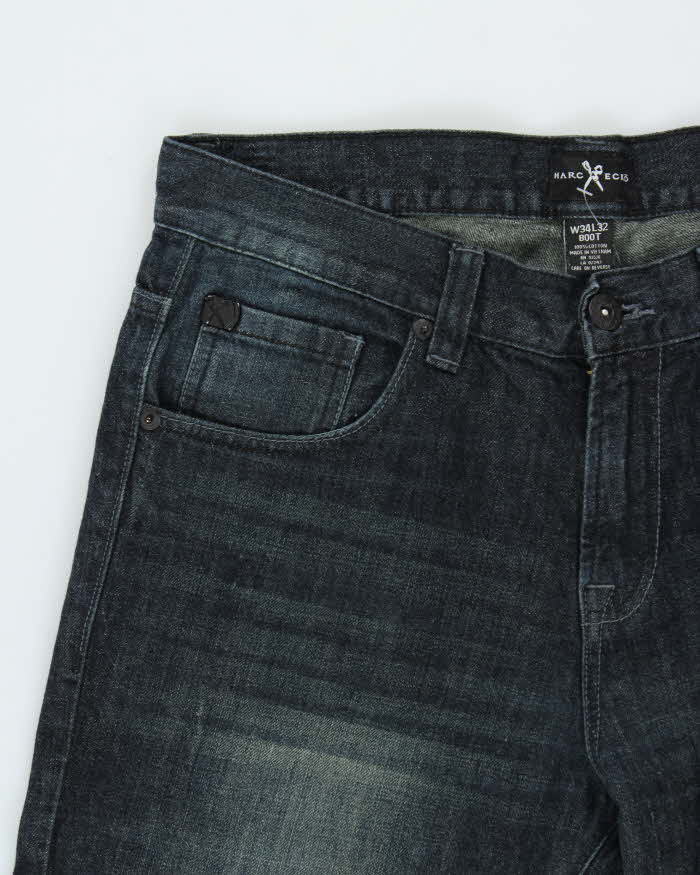 Vintage Y2K 00s Marc Ecko Indigo Denim Bootcut Jeans - W36 L29