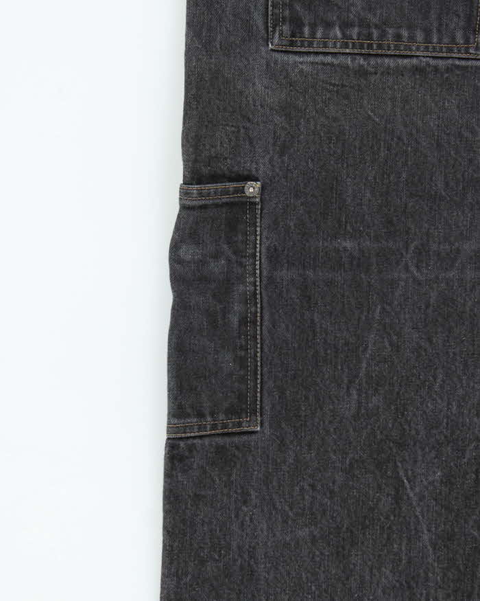 Vintage 2002 Gucci Tom Ford Selvedge Denim Wide Leg Carpenter Jeans - W36 L34