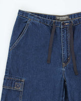 Vintage 1990s Levi's White Tag Wide Leg Cargo Jeans - W32 L28