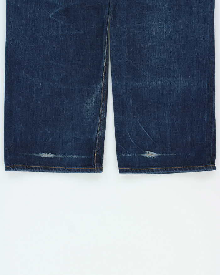 Vintage 00s Lee 17101 Horsehair Patch Japanese Selvedge Denim Straight Leg Jeans - W30 L29