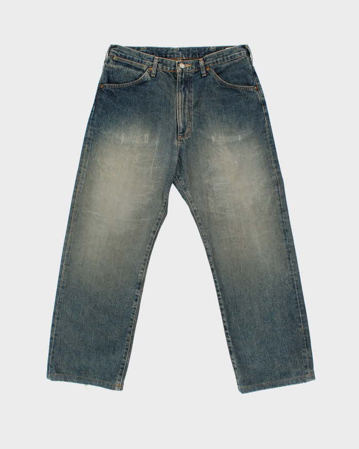 Vintage Y2K 00s Wrangler Japanese Selvedge Denim Straight Leg Jeans - W34 L28