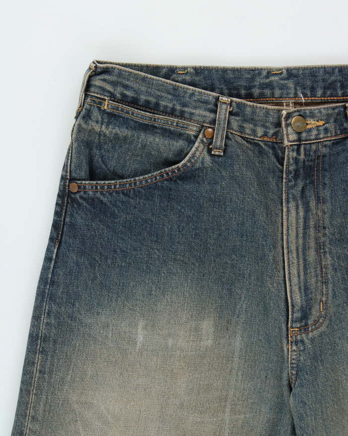 Vintage Y2K 00s Wrangler Japanese Selvedge Denim Straight Leg Jeans - W34 L28