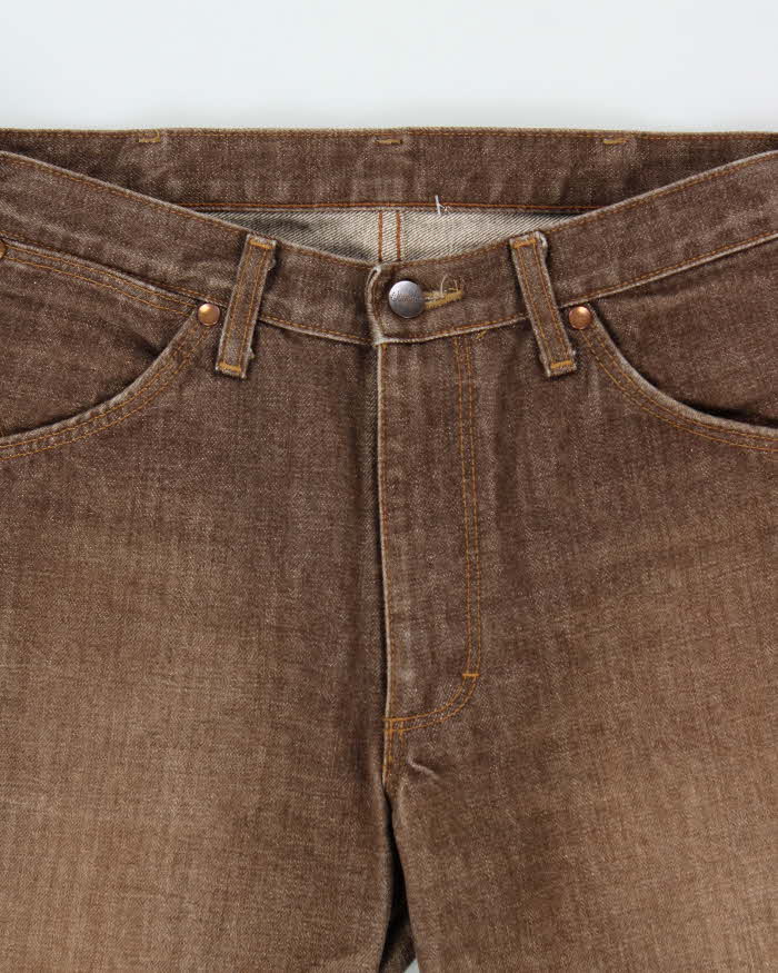 Vintage Y2K 00s Wrangler Sanforized Japanese Denim Straight Leg Jeans - W33 L29