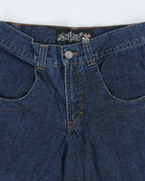 Vintage 1990s JNCO Super Baggy Wide Leg Denim Jeans - W30 L32