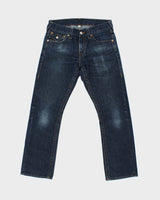 Vintage True Religion Straight Flap Denim Jeans - W34 L32