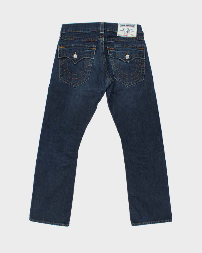 Vintage True Religion Straight Flap Denim Jeans - W34 L32