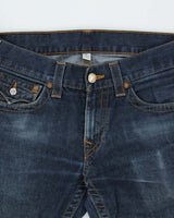 Vintage True Religion Straight Flap Denim Jeans - W34 L32