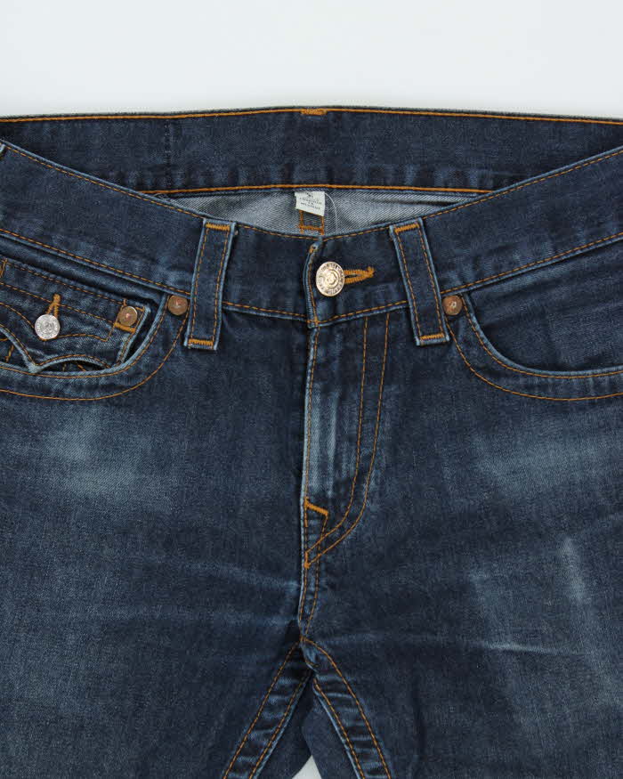Vintage True Religion Straight Flap Denim Jeans - W34 L32