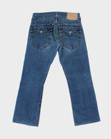 Vintage Y2K 00s True Religion Flap Pocket Denim Bootcut Jeans - W34 L30