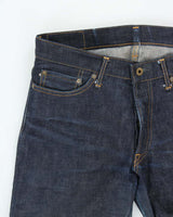 Japan Blue Selvedge Raw Denim Slim Fit Jeans - W32 L32