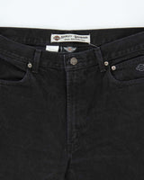 Vintage Harley Davidson Relaxed Straight Leg Denim Biker Jeans - W35 L32