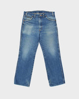 Vintage 1970s Wrangler Blue Bell Bootcut Denim Jeans - W34 L28