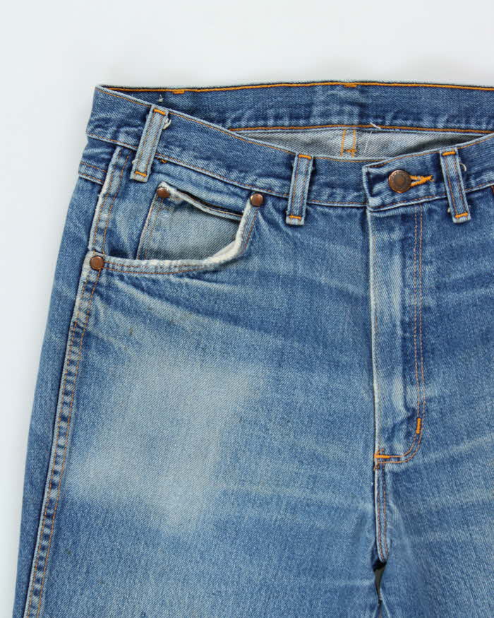 Vintage 1970s Wrangler Blue Bell Bootcut Denim Jeans - W34 L28