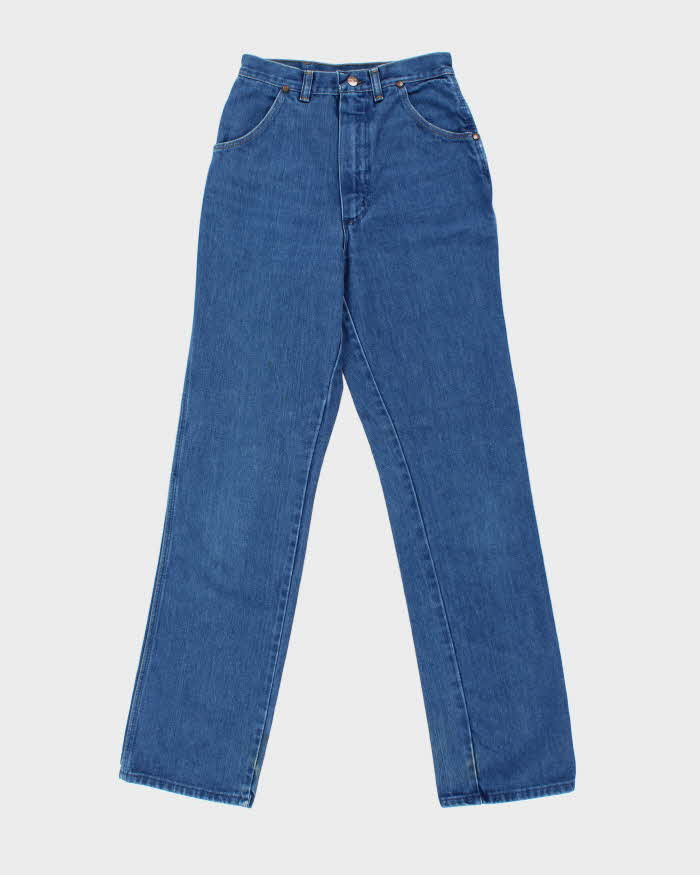 Vintage 1970s Wrangler Blue Bell Mid Rise Bootcut Denim Jeans - W26 L34