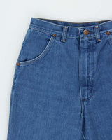 Vintage 1970s Wrangler Blue Bell Mid Rise Bootcut Denim Jeans - W26 L34
