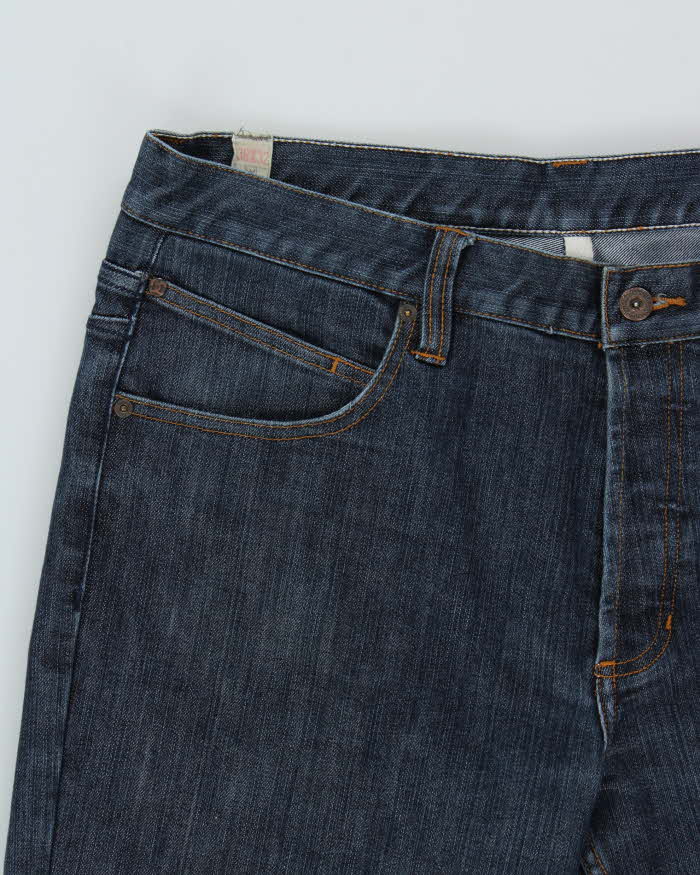 Vintage Y2K 00s DC Denim Indigo Enyzme Skate Straight Leg Jeans - W38 L32